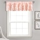 preview thumbnail 31 of 31, Lush Decor Gigi Delicate Textured Window Valance