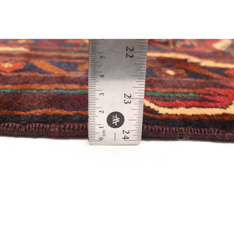 ECARPETGALLERY Hand-knotted Teimani Dark Navy Wool Rug - 3'10 x 6'6