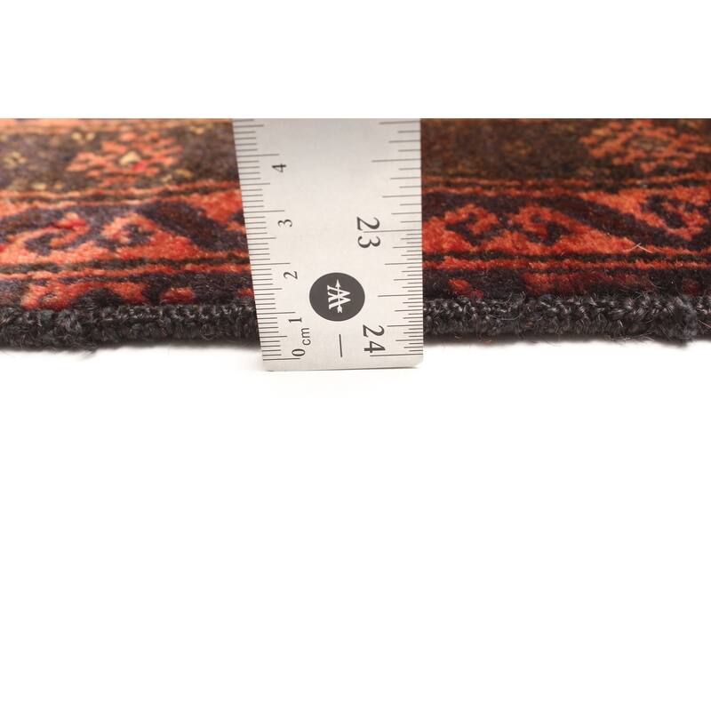 ECARPETGALLERY Hand-knotted Teimani Brown Wool Rug - 2'6 x 4'2