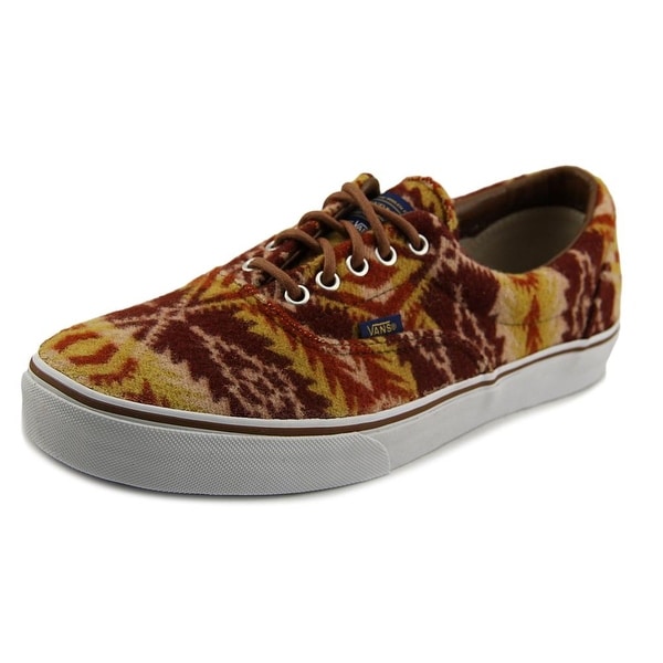 Vans Era Men Round Toe Canvas Tan Skate Shoe