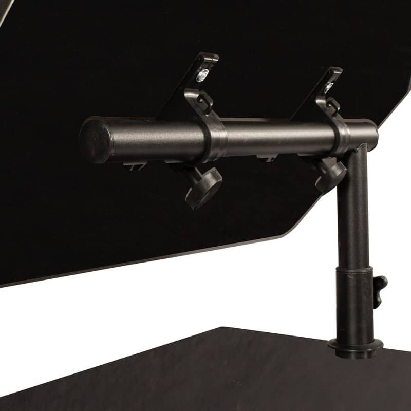 Height adjustable bedside table workstation, adjustable bedside table