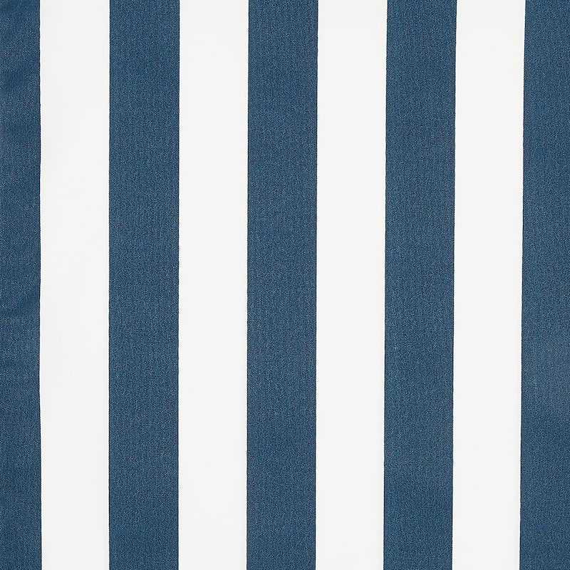 Sorra Home Striped Navy Corded Indoor/ Outdoor Square Pillows (Set of 2)