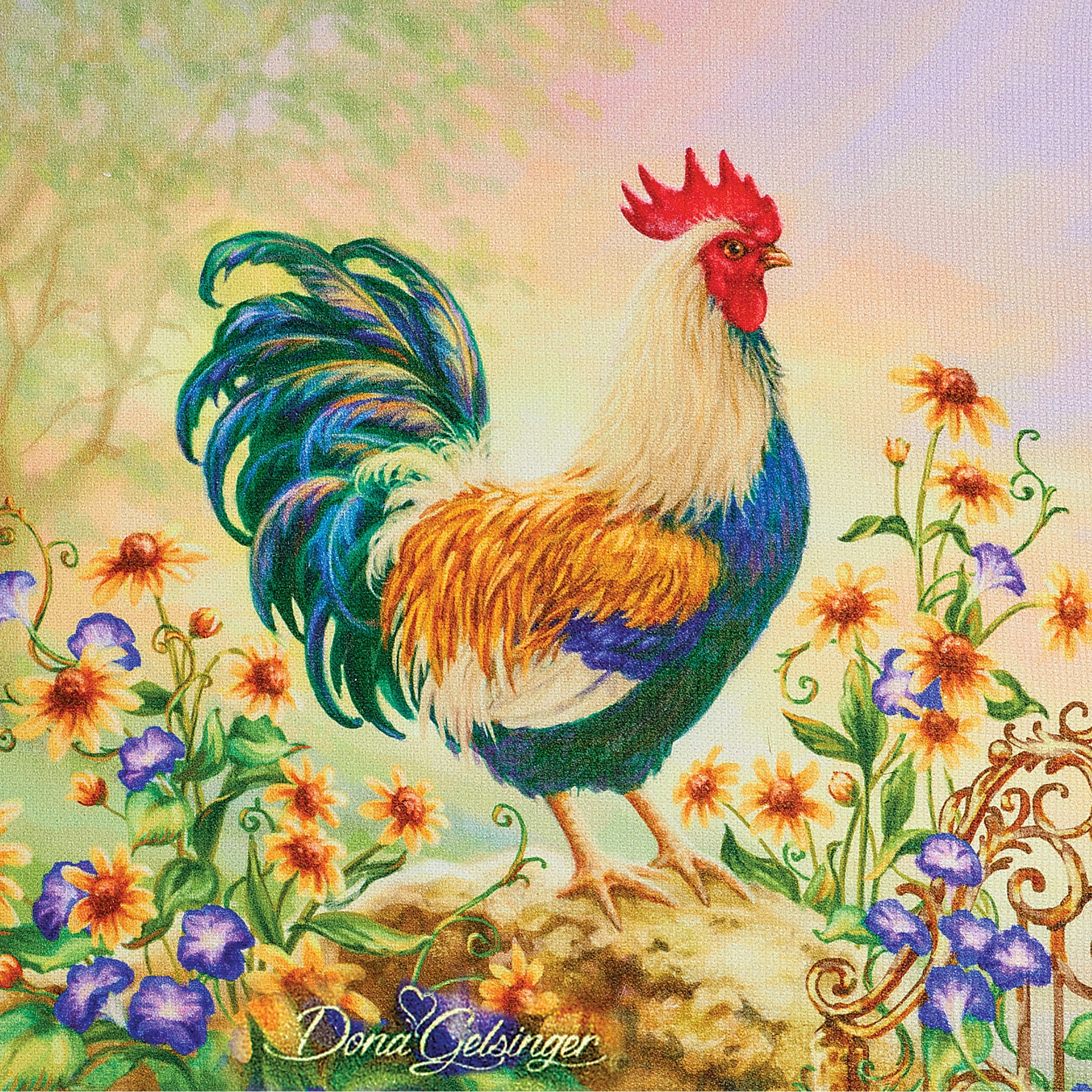 Rooster Country Charm Hanging Kitchen Towels