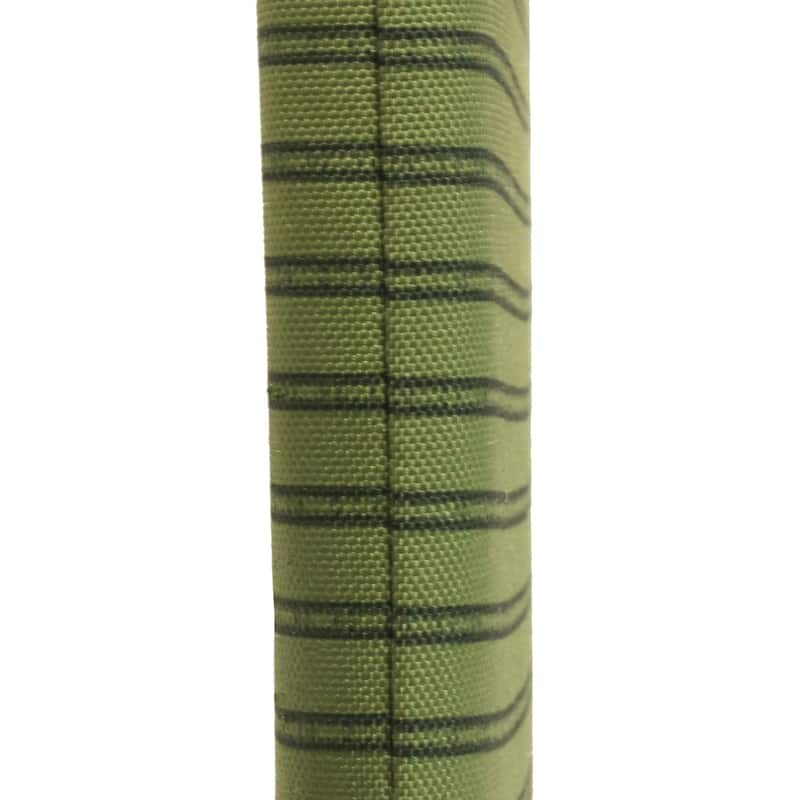 Tropical 2-pk Outdoor Texture Printed Bistro Cushion 17 x 17 in Green - 17" x 17" x 1"