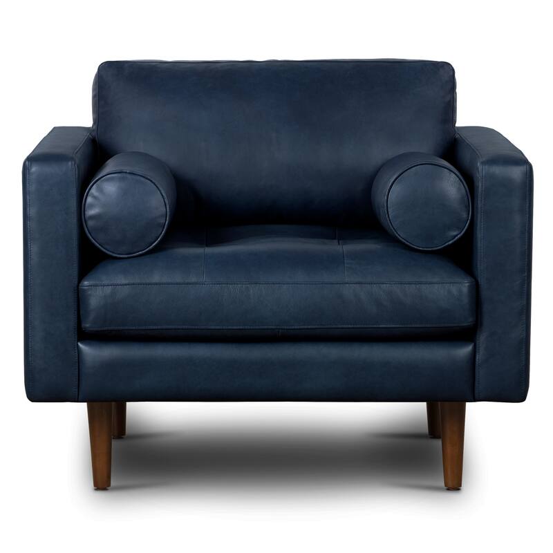 Poly and Bark Napa Lounge Chair - Genuine Italian Leather
