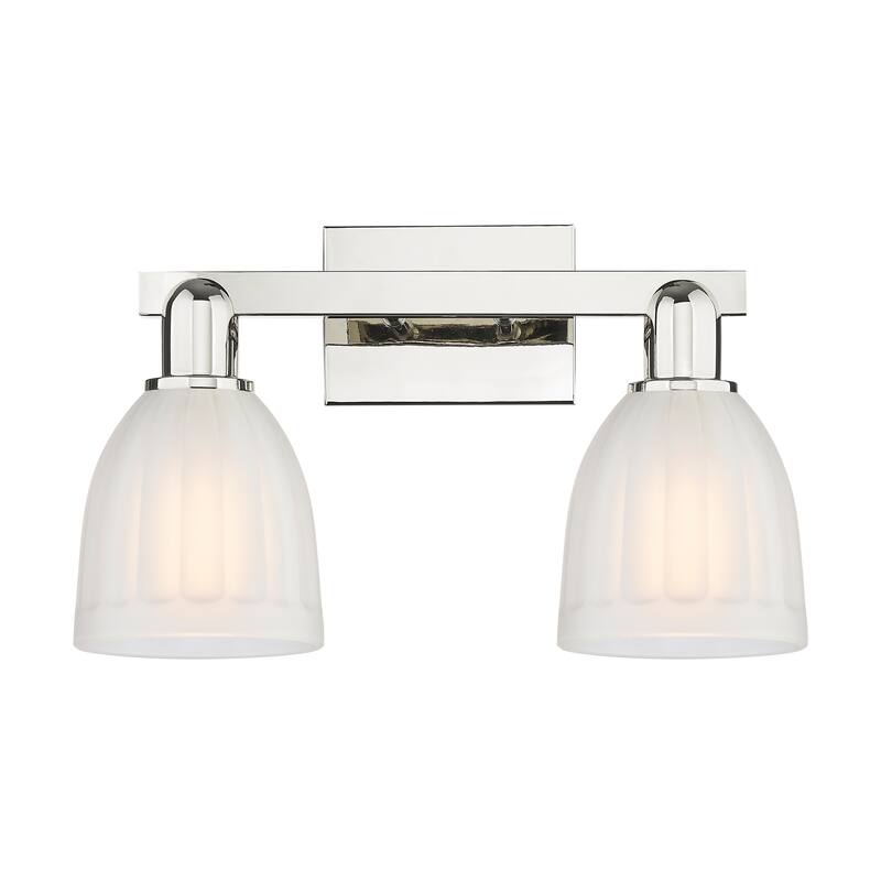 Innovations Lighting Endless Possibilities Arcadia - Brookfield - 2 Light 17" Bath Vanity Light - Polished Nickel