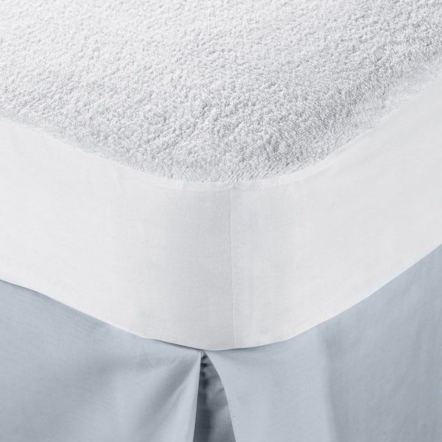 Miranda Haus Hinsdale Hypoallergenic Cotton Waterproof Mattress Protector - White