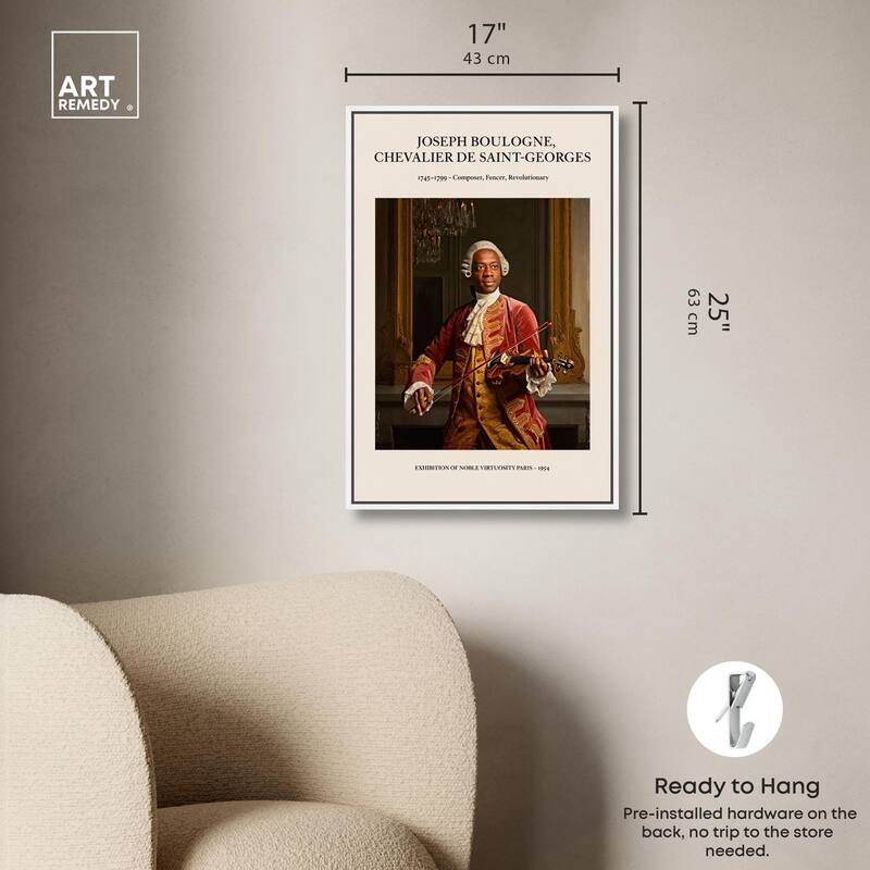 Noble Virtuosity Canvas by Art Remedy
