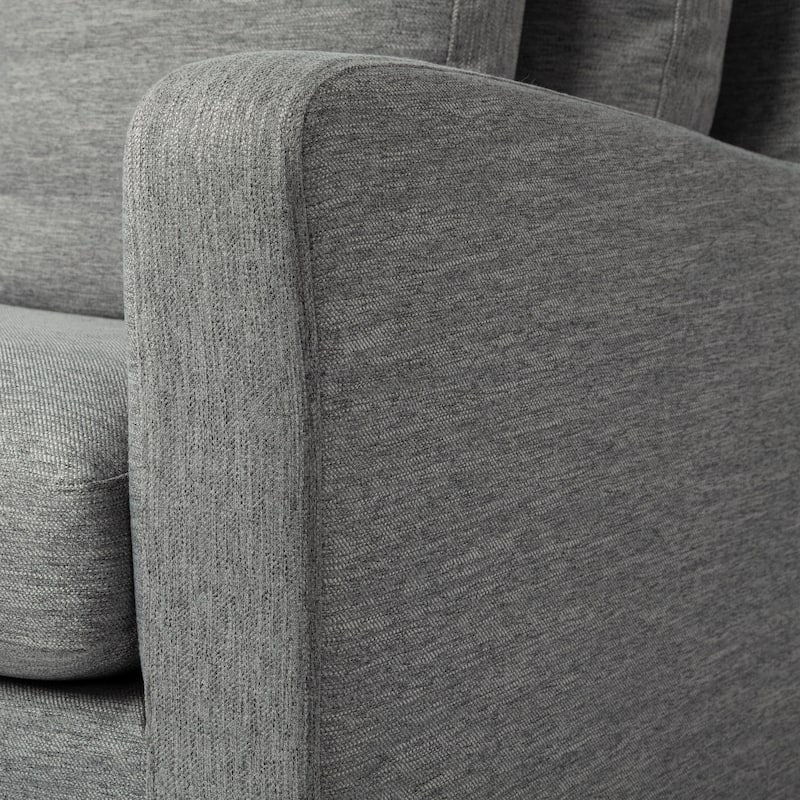 Denly III Beige Slipcover Upholstered Arm Chair