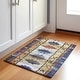 preview thumbnail 45 of 84, Machine Washable Indoor/Outdoor Tribal Global Chantille Rug