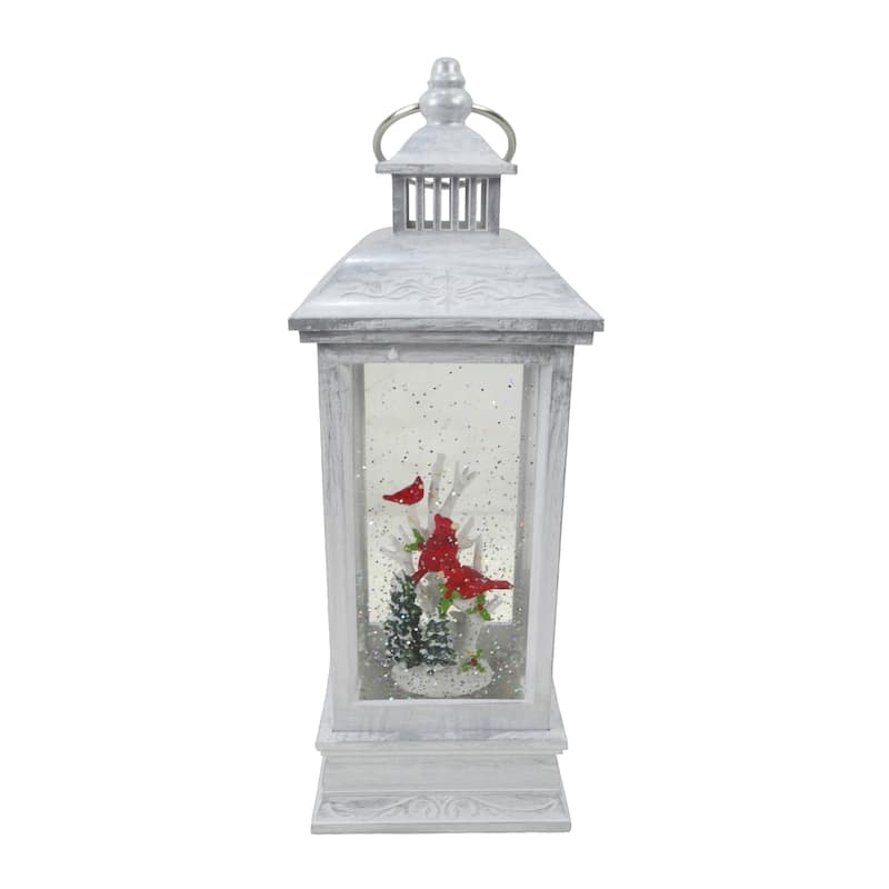 Cardinal Snowglobe with LED and Music - N/A
