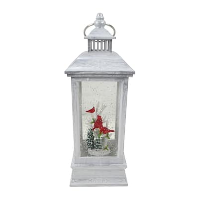 Cardinal Snowglobe with LED and Music - N/A