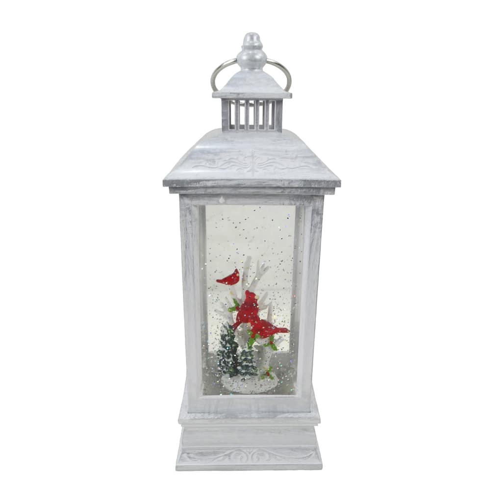 Cardinal Snowglobe with LED and Music - N/A