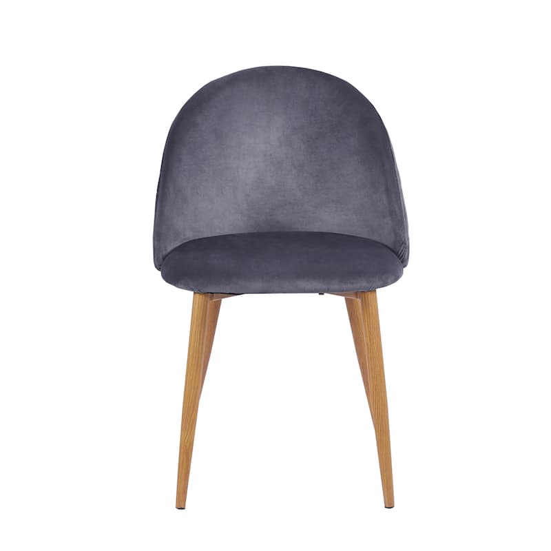 Porthos Home Jailyn Dining Room Chairs Set Of 2, Velvet And Metal