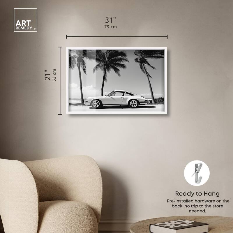 Analog Vintage Car Shadowbox by Art Remedy