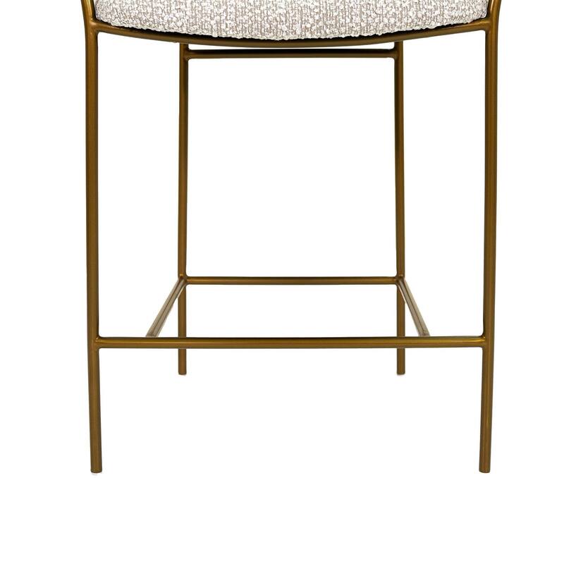 Genie 26" Arm Counter Stool, Grey