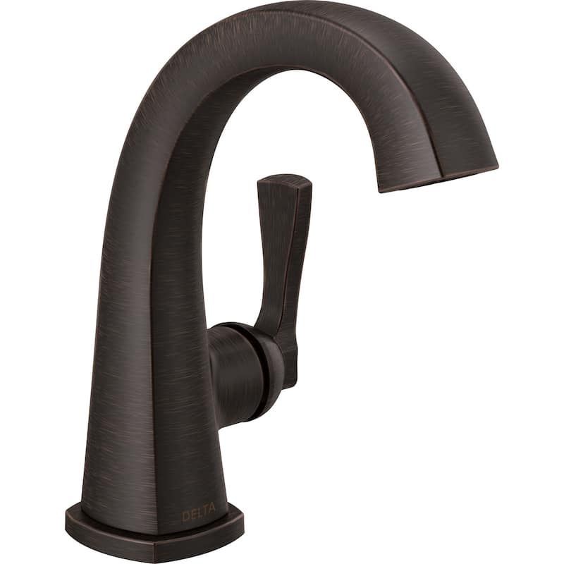 Delta 577-MPU-DST Stryke 1.2 GPM Single Hole Bathroom Faucet with Push - Venetian Bronze