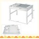 preview thumbnail 4 of 8, 3 in 1 Wooden Kids Table with Storage and Double-Sided Tabletop-White - 31.5” x 23.5” x 23”