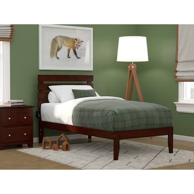Oxford Platform Bed with USB Charger