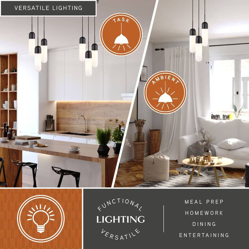 Vaxcel Lighting P0423 3 Light 10" Wide Suspension Mini Pendant