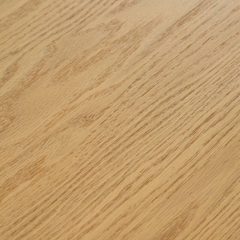 Farmhouse Dining Table Solid Wood Kitchen Table with Arched Legs Square Wood Top for Dining Room & Kitchen - 67"x33.5"