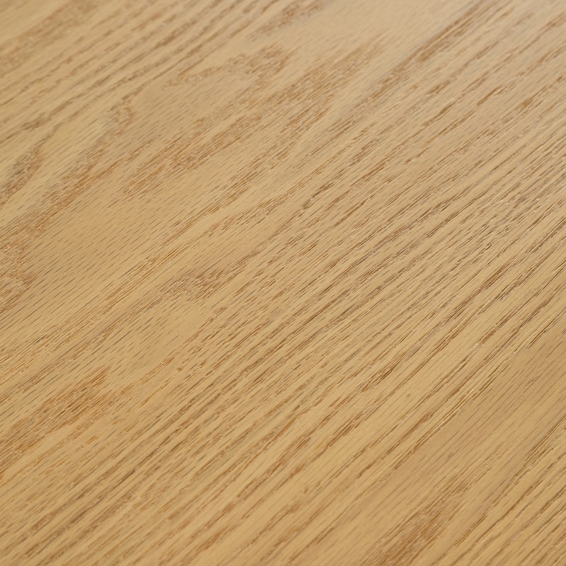 Solid Wood Dining Table with Arched Legs Oval Kitchen Table for Dining Room