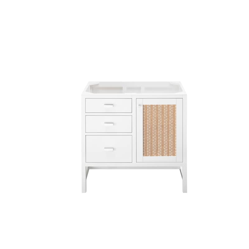 James Martin Vanities Addison 36" Single Vanity, Glossy White