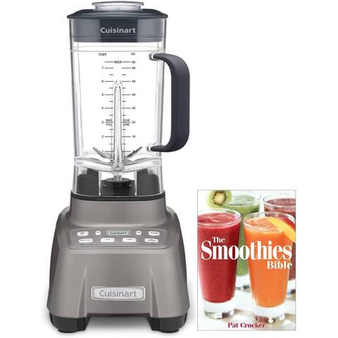 Cuisinart Hurricane Velocity Blender 2.25 with The Smoothie Bible
