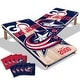 preview thumbnail 1 of 4, Columbus Blue Jackets NHL 2x4 Cornhole Board Set Include Carrying Case