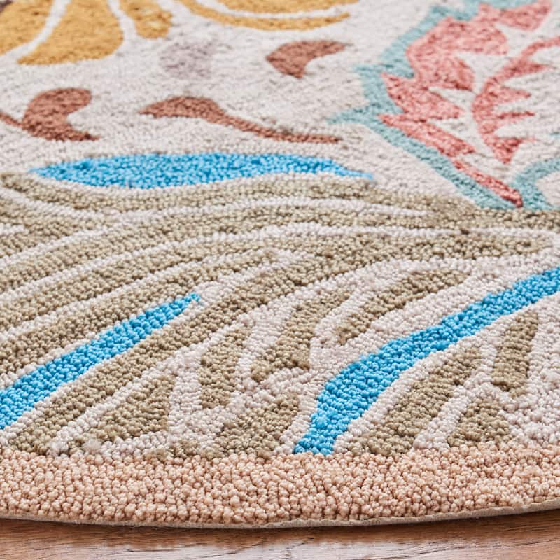 SAFAVIEH Handmade Four Seasons Jusztina Floral Rug