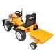 preview thumbnail 4 of 27, Kids Ride-On Tractor Excavator Toy, 12V Battery-Powered with Trailer, Remote Control, & LED Headlight