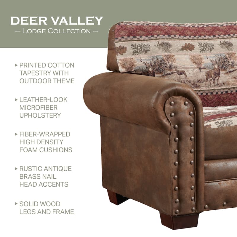 Deer Valley Lodge 4-piece Group with Sofa Sleeper