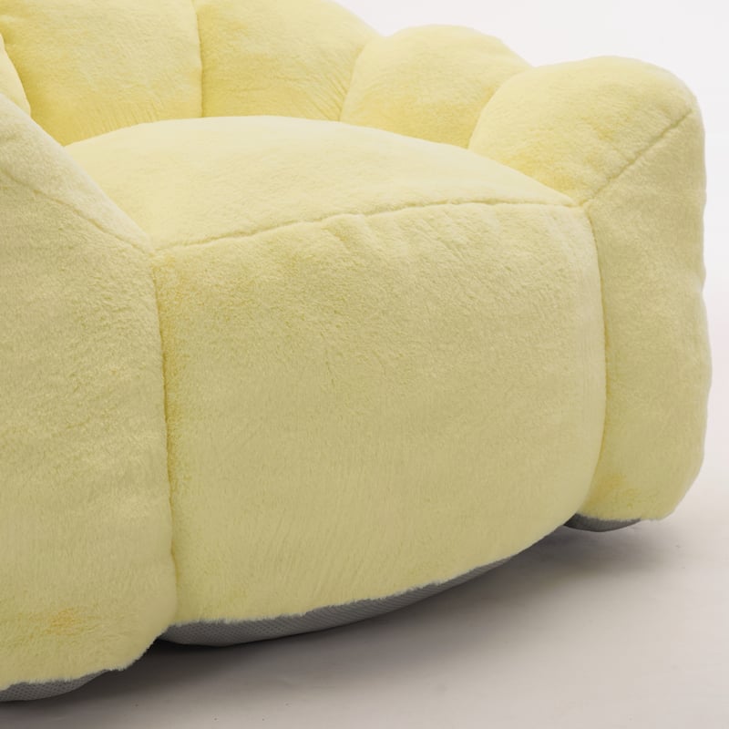 Adult Bean Bag Sofa with Pull Ring can be Easily Moved Suitable for Various Environments Such as Living Room, Bedroom, etc.