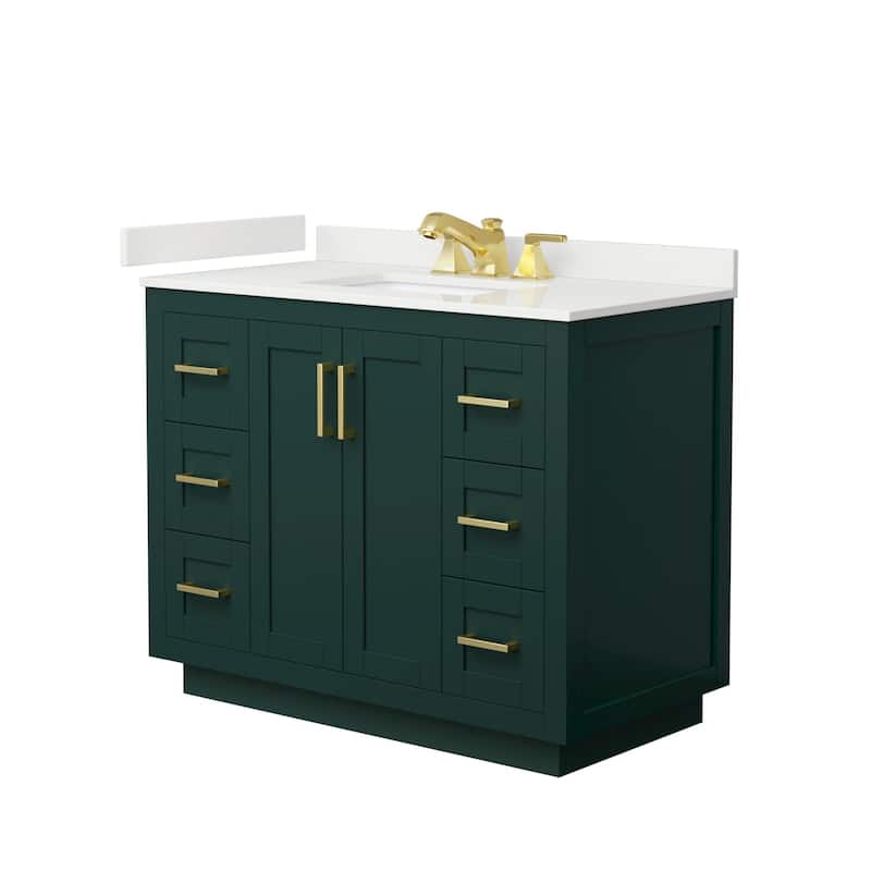 Wyndham Collection WCF292942S-QTZ-US3MXX Miranda 42" Free Standing