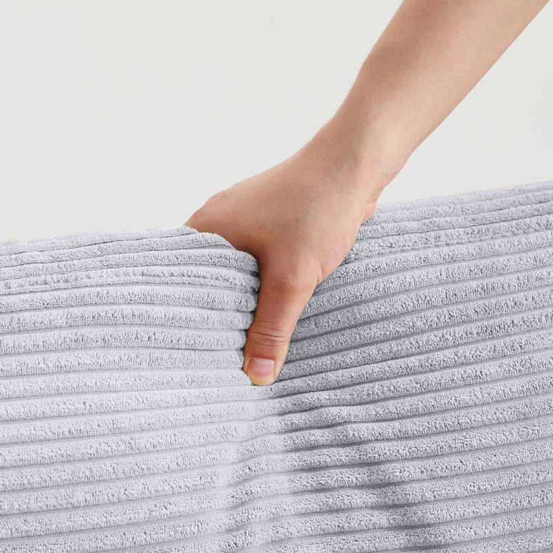 Corduroy Widened Single Sofa Chair, A Extra Lumbar Pillow