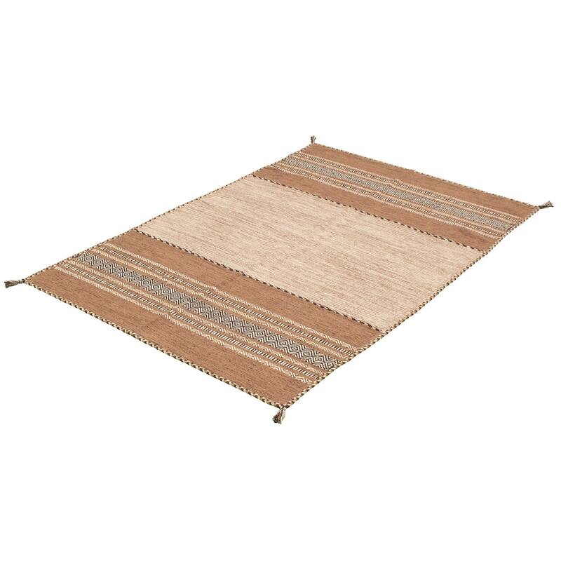 ECARPETGALLERY Arizona Flat-weave Wool Kilim Area Rug