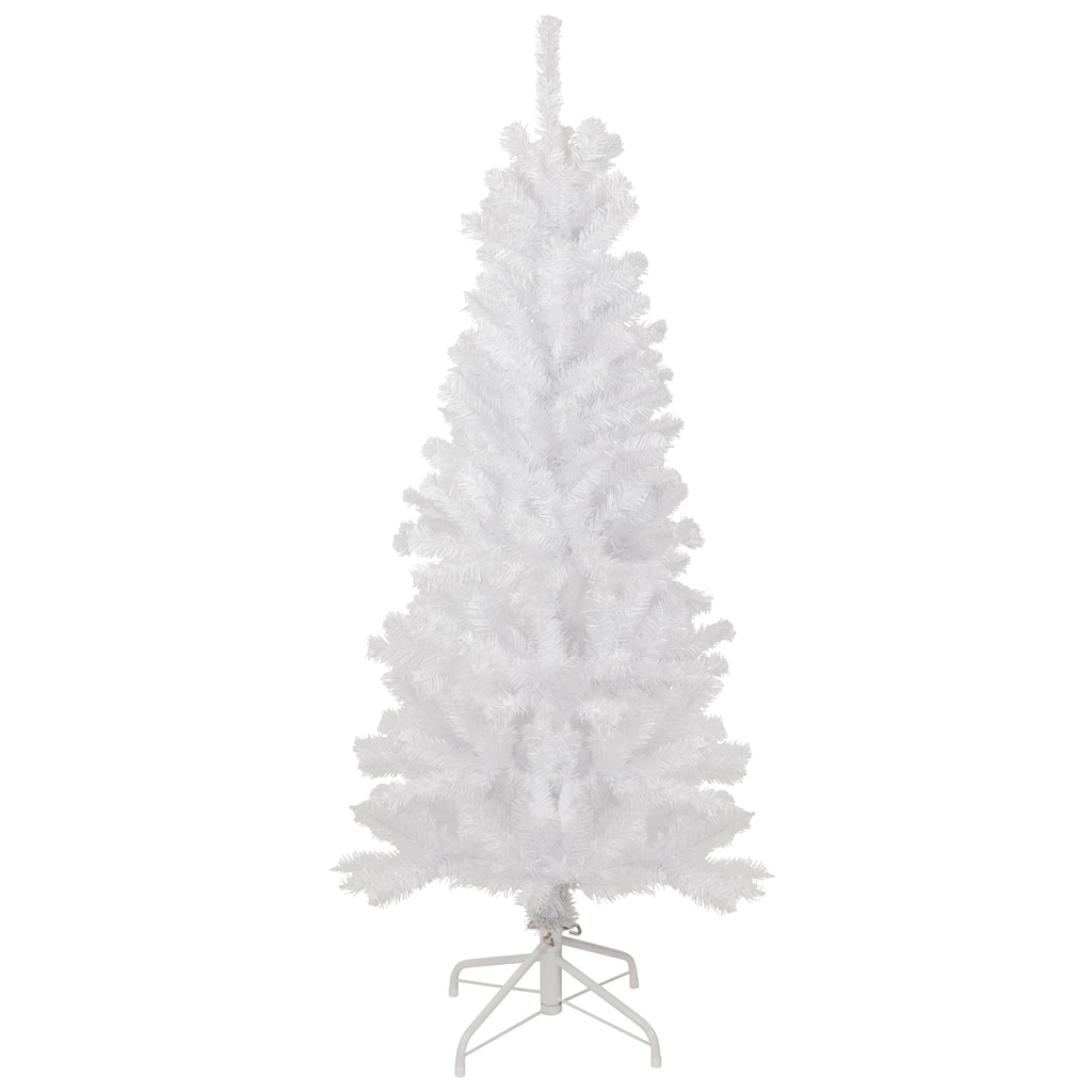 4.5' White Georgian Pine Artificial Pencil Christmas Tree Unlit