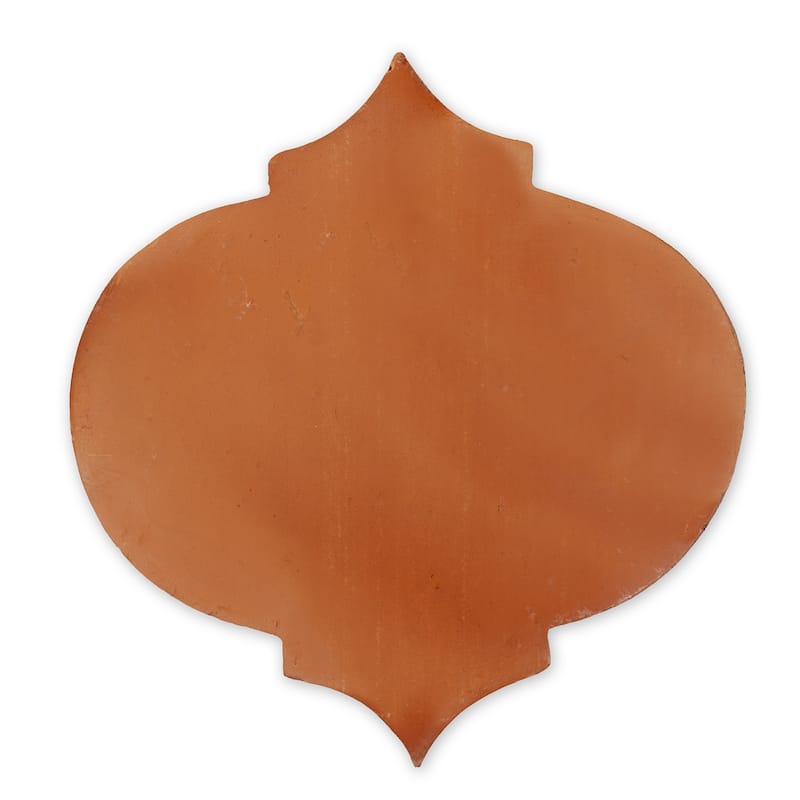 Natural Terracotta Arabesque, 8"x8.5" tile