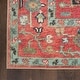preview thumbnail 8 of 12, Nourison Vintage Washables Indoor only Red Persian Area Rug