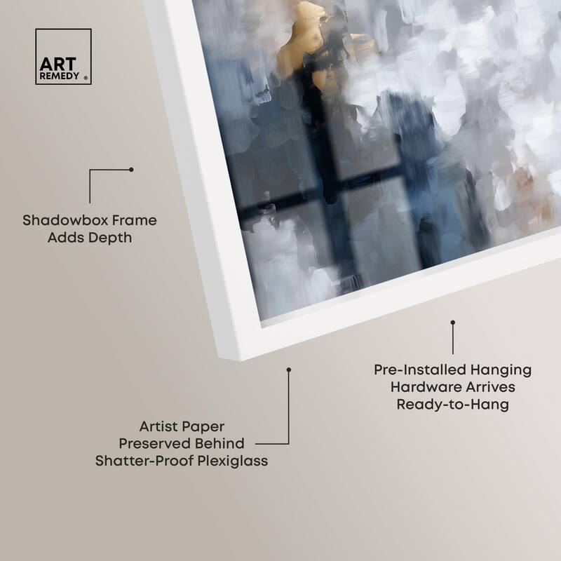 Midnight and Ivory I Shadowbox by Art Remedy