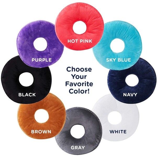 bluestone memory foam donut cushion