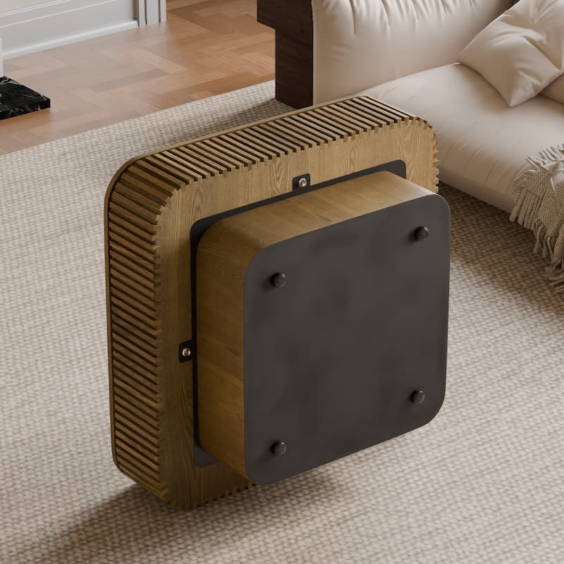 31.5'' Square Coffee Table with Storage