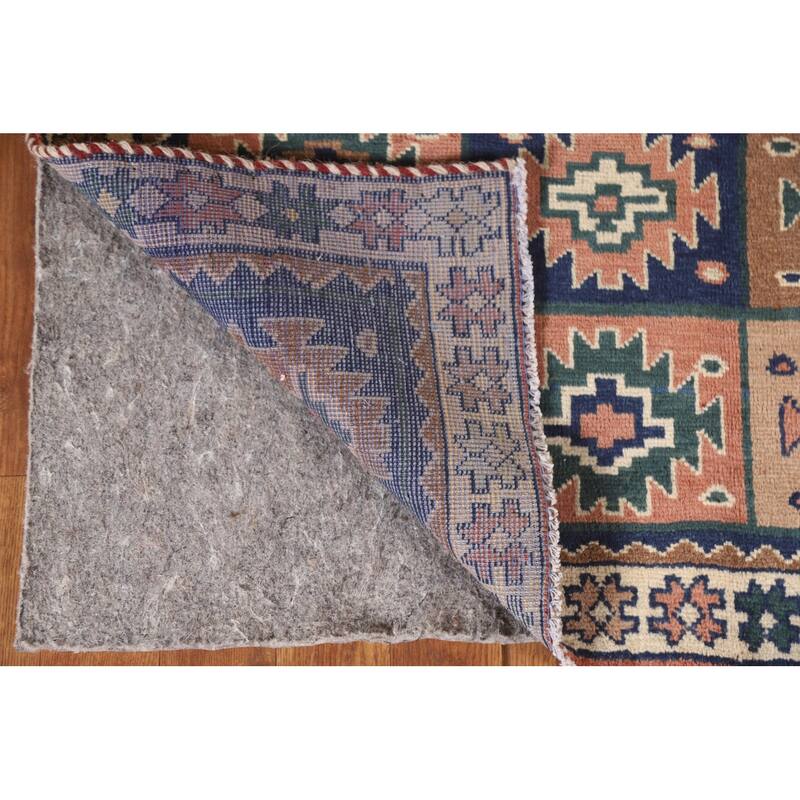 Bakhtiari Persian Vintage Area Rug Hand-knotted Wool Carpet - 3'10"x 7'5"