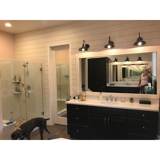 Shop Y-Decor Lora 1 Light Outdoor Wall Lighting in Black ...