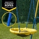preview thumbnail 11 of 10, Metal Play and Swing Set for Kids