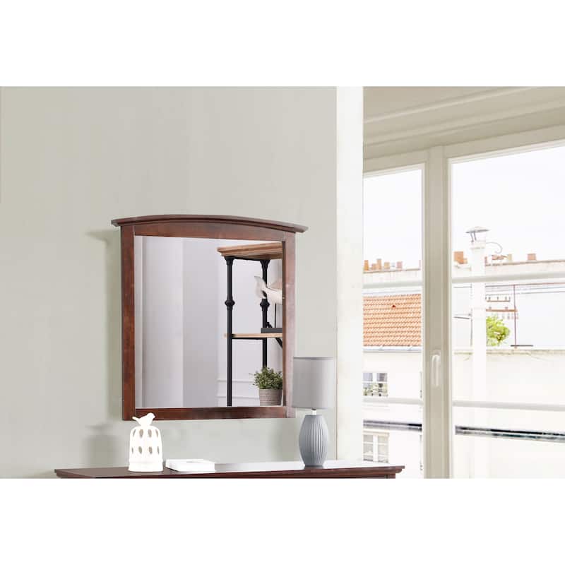 Hammond Bedroom Mirror (Dresser sold separately) - Cappuccino