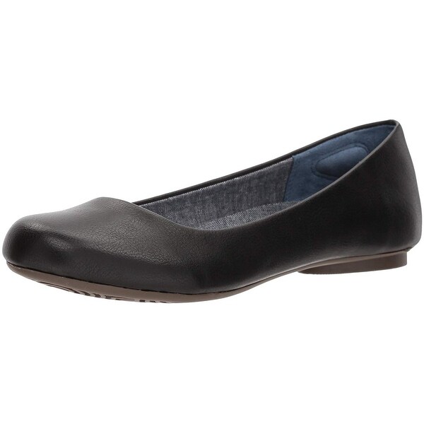 dr scholl's black flats