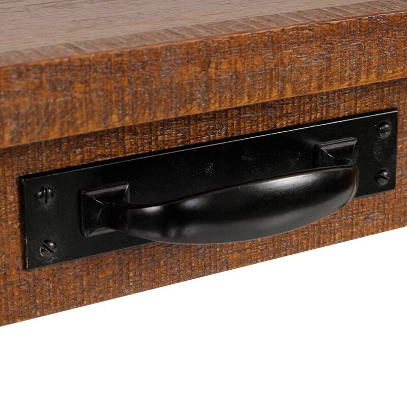 48 Inch Desk with USB Ports - Modern Computer Writing Table with Hutch