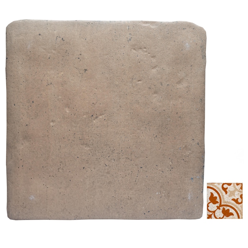 Merola Tile Benisa Marelle Teja with Paladio Taco 11-7/8" x 14" Porcelain Floor and Wall Tile - Case (22 Tiles)