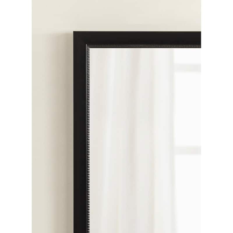 Kate and Laurel Monetta Rectangle Bathrom Wall Mirror